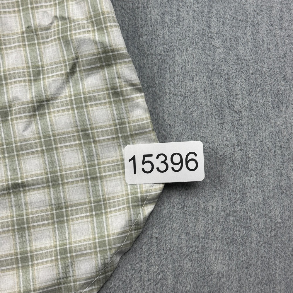 Columbia Shirt Women 1X Green Plaid Silver Ridge Utility Long Sleeve Lightweight - Picture 11 of 11